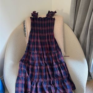 Hill house Ellie nap dress tartan